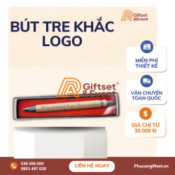 Bút tre khắc logo