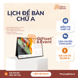 Lịch Để Bàn Chữ A