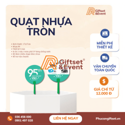 Quạt nhựa tròn