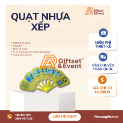 Quạt nhựa xếp