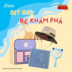 SET QUÀ CHO BÉ KHÁM PHÁ