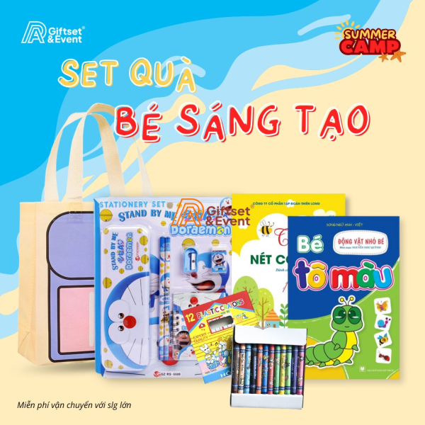 SET QUÀ CHO BÉ SÁNG TẠO